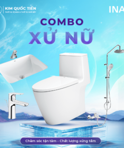 Combo Thiết Bị Vệ Sinh INAX Xử Nữ Kim Quốc Tiến