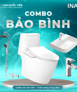 Combo Thiết Bị Vệ Sinh INAX Bảo Bình Kim Quốc Tiến