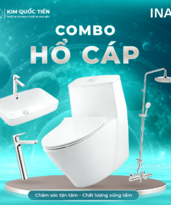 Combo Thiết Bị Vệ Sinh INAX Hổ Cáp Kim Quốc Tiến