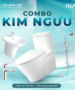 Combo Thiết Bị Vệ Sinh INAX Kim Ngưu Kim Quốc Tiến