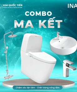 Combo Thiết Bị Vệ Sinh INAX Ma Kết Kim Quốc Tiến