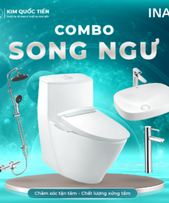 Combo Thiết Bị Vệ Sinh INAX Song Ngư Kim Quốc Tiến