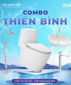 Combo Thiết Bị Vệ Sinh INAX Thiên Bình Kim Quốc Tiến