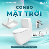 Combo Thiết Bị Vệ Sinh INAX Mặt Trời Kim Quốc Tiến