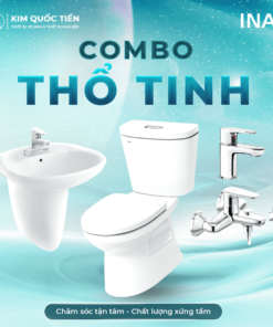 Combo Thiết Bị Vệ Sinh INAX Thổ Tinh Kim Quốc Tiến
