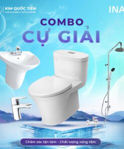 Combo Thiết Bị Vệ Sinh INAX Cự Giải Kim Quốc Tiến