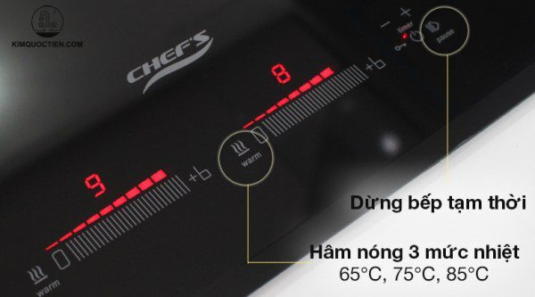 Các tính năng thông minh của bếp từ Chefs EH-DIH888