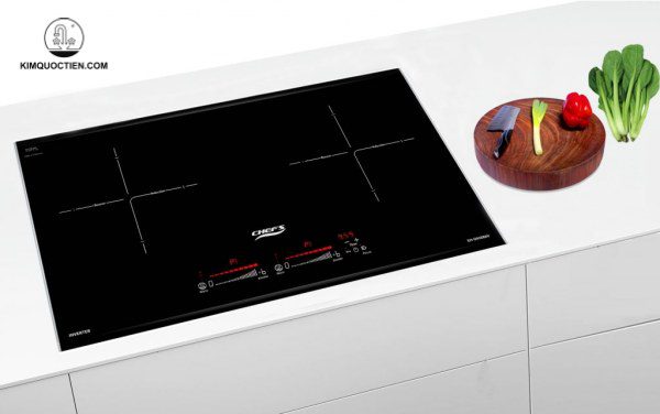 Bếp từ Chefs EH DIH888V được trang bị mặt kính Schott Ceran