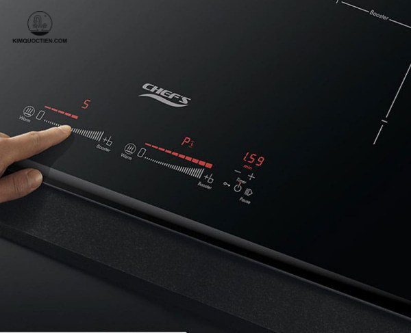 Những tiện ích thông minh của bếp từ Chefs EH DIH888V