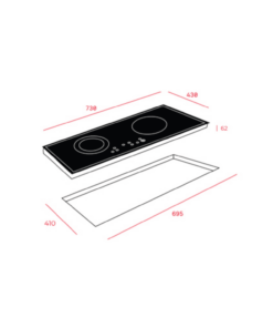 Bếp từ 2 vùng nấu TEKA IZ 7210