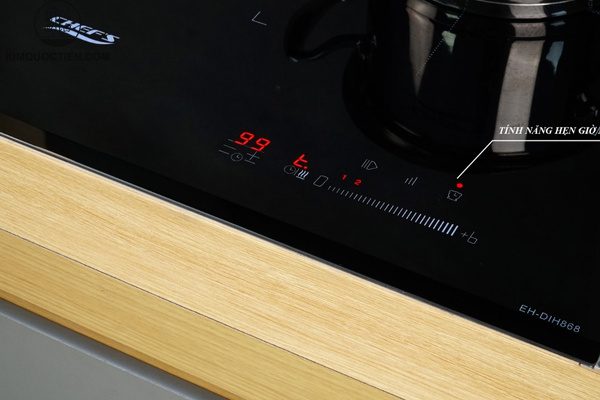 cách hẹn giờ bếp từ