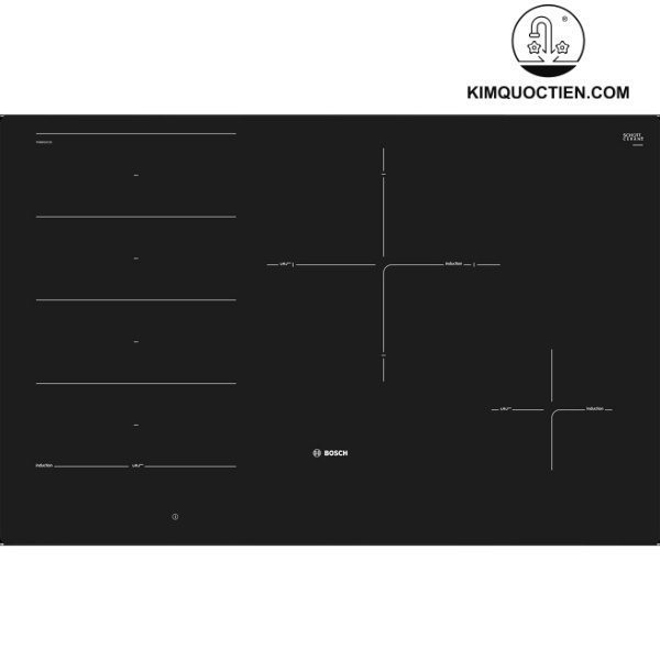 Bếp từ 4 vùng nấu BOSCH PXE801DC1E Series 8