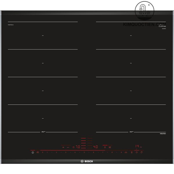 Bếp từ 4 vùng nấu BOSCH PXX675DC1E Series 8