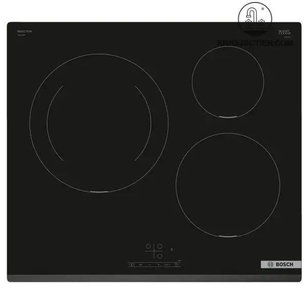 Bếp từ Bosch 3 vùng nấu PIJ631BB5E lắp âm