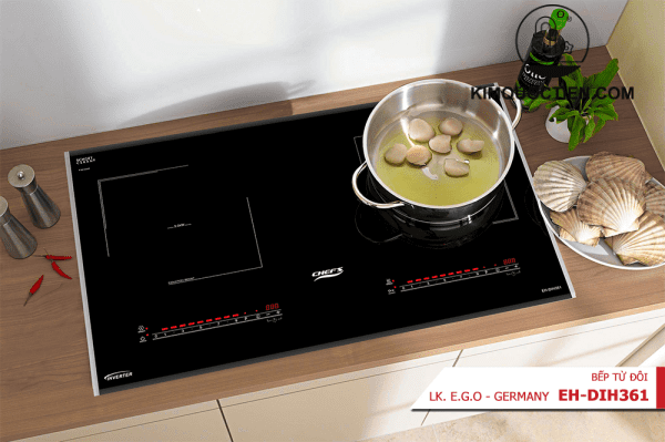 Bếp từ đôi CHEFS EH-DIH361