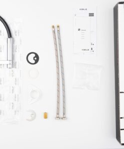 VÒI BẾP NÓNG LẠNH CẦN MỀM 2 DẦU XẢ