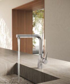 VÒI Rửa Bát DÂY RÚT NÓNG LẠNH MANIA NB215T