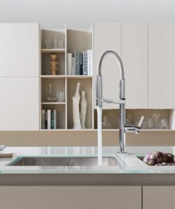 VÒI BẾP NÓNG LẠNH CẦN MỀM 2 DẦU XẢ