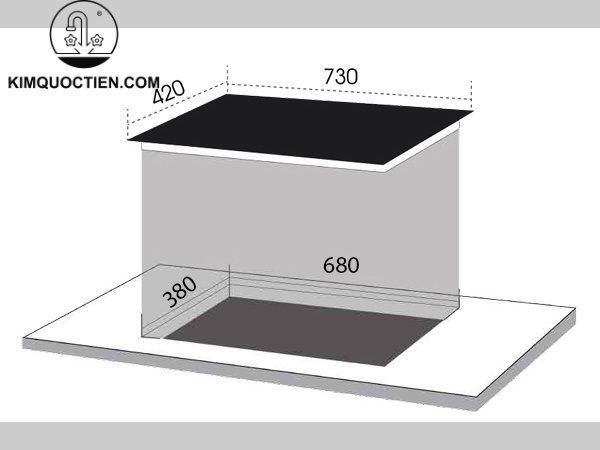 bếp từ đôi D'mestik ML299 DKI