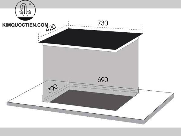 Bếp từ đôi Dmestik ML888 DKI