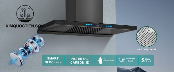 Máy hút mùi GrandX GX H70T81G 