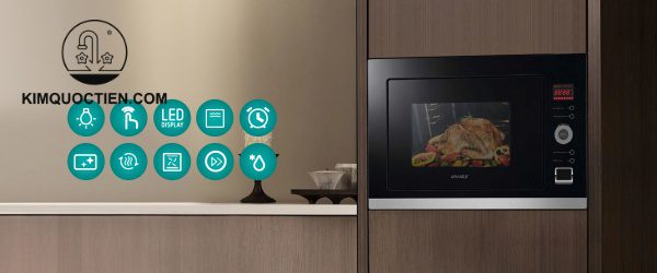 Lò vi sóng kết hợp nướng GrandX GX30MW5