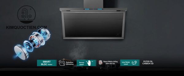 Máy hút mùi GrandX GX H90T88G