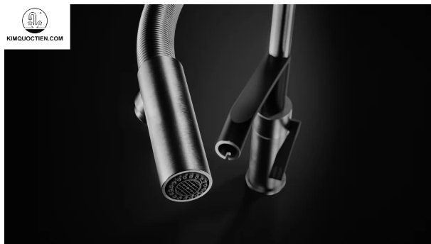 Vòi rửa bát HERON NB228 là tính năng điều chỉnh hai tia nước linh hoạt giữ phun mạnh và phun nhẹ