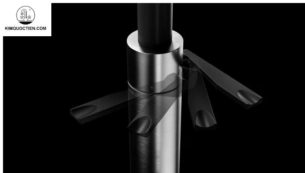 Vòi có thiết kế để chịu áp lực cao lên đến hơn 70 bar và có độ bền đến 750.000 lần đóng mở