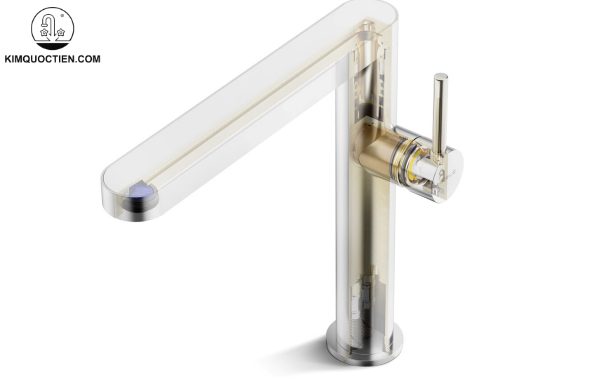 Đầu vòi được thiết kế để tạo bọt mịn màng, giúp hạn chế tình trạng bắn nước khi sử dụng