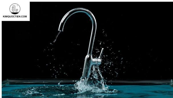 Thiết kế tinh tế và hiện đại của vòi RING NB132, phù hợp với mọi không gian bếp.