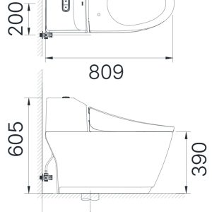 Bồn cầu một khối INAX AC-1032+CW-H20VN