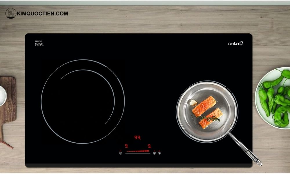 Bếp từ Cata dễ dàng khi vệ sinh