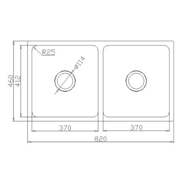Chậu rửa bát Konox KN8246DU Dekor