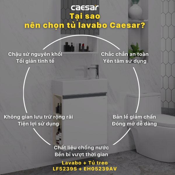 Tủ lavabo Caesar EH05239AV