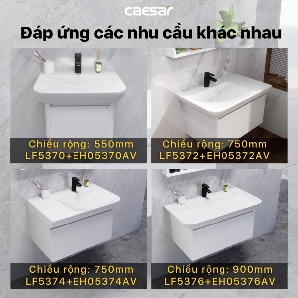 Tủ lavabo Caesar EH05370AV