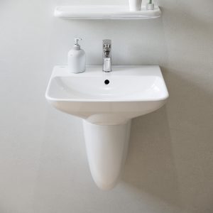 Chậu lavabo Inax L-289VFC treo tường