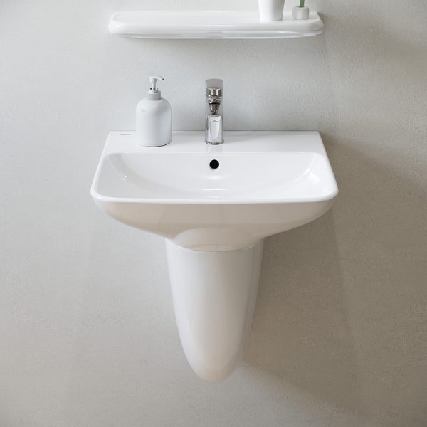 Chậu lavabo Inax L-289VFC treo tường