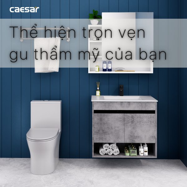 Bộ tủ lavabo Caesar LF5032/EH05032ASV