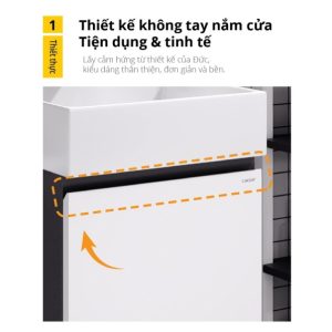 Bộ tủ lavabo Caesar LF5253/EH05253ATGV
