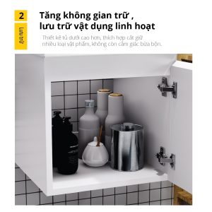 Bộ tủ lavabo Caesar LF5255/EH05255AV