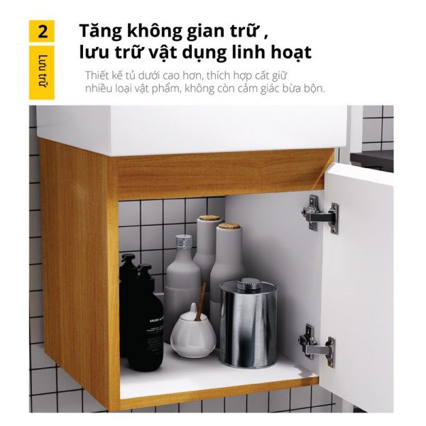 Bộ tủ lavabo Caesar LF5259/EH05259AWV
