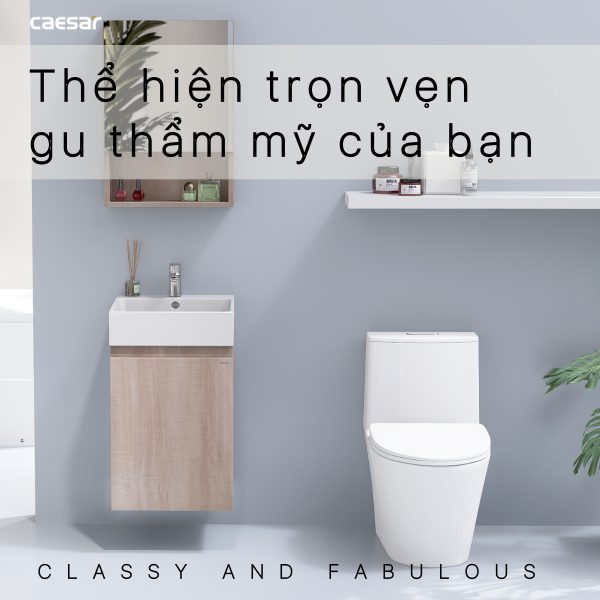 Bộ tủ lavabo Caesar LF5261+EH05261AW7V