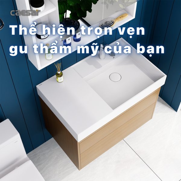Bộ tủ lavabo Caesar LF5384/EH05384DWV