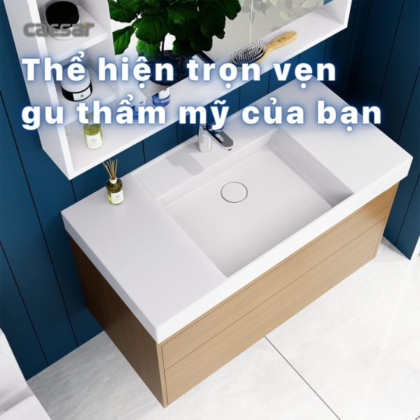 Bộ tủ lavabo Caesar LF5386/EH05386DWV