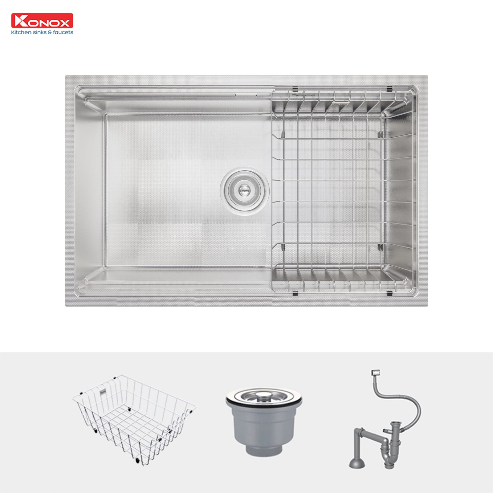 Chậu rửa bát Konox KN8246DU Dekor