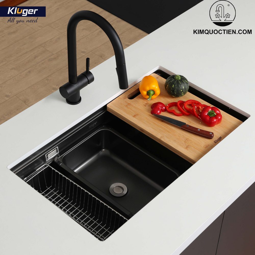 Chậu rửa nhỏ inox Kluger KSWB – 401FB
