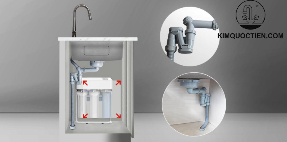 Siphon Z SLIM thế hệ mới: Được thiết kế kiểu chữ Z cách điệu, siphon này giúp giảm chiều cao của ống thoát nước so với ống truyền thống
