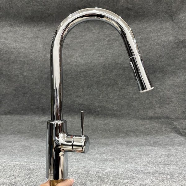 Vòi bếp American Standard 1009160000 dây rút nóng lạnh