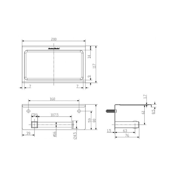 Lô giấy American Standard WF-0498HG